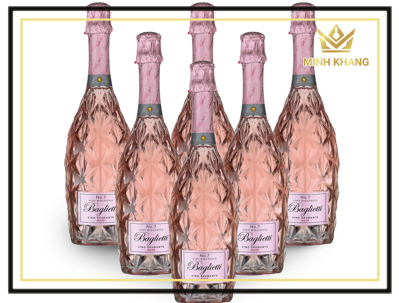 Rượu Vang Ý Baglietti No.7 Vino Spumante Rose