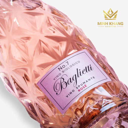 Rượu Vang Ý Baglietti No.7 Vino Spumante Rose đắm say lòng người