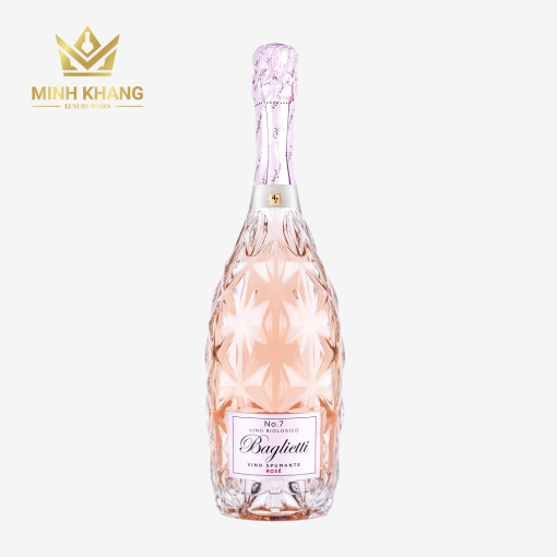 Rượu Vang Ý Baglietti No.7 Vino Spumante Rose đắm say lòng người