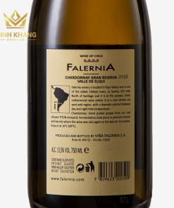 Rượu vang Chile Falernia Chardonnay Gran Reserva – Hương vị bùng nổ