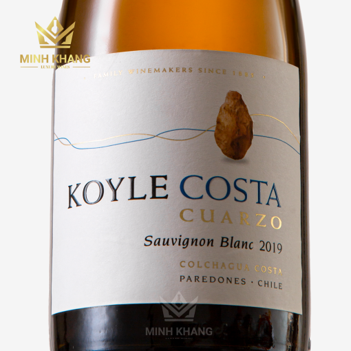 Rượu vang Chile Koyle Costa Cuarzo Sauvignon Blanc đầy sức sống