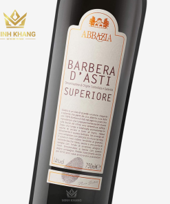 Rượu vang Ý Abbazia Barbera D’Asti Superiore DOCG – Đẳng cấp từ Italia