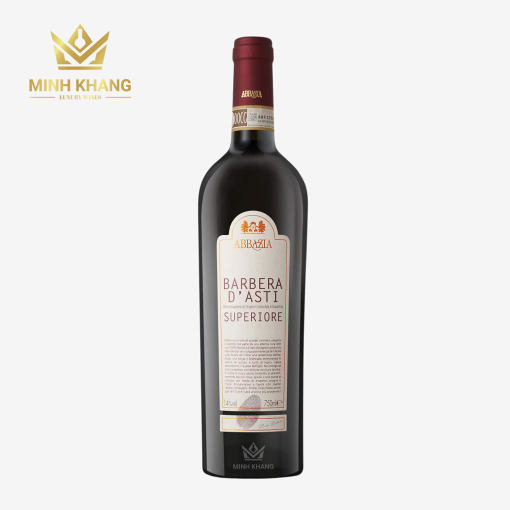 Rượu vang Ý Abbazia Barbera D’Asti Superiore DOCG – Đẳng cấp từ Italia