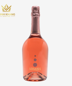 Rượu vang Ý Abbazia Moscato Sparkling Rosé Dolce sủi bọt đầy tinh tế