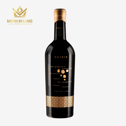 Rượu vang Ý Garbin Vino Rosso 15%, rượu ngon thượng hạng Italia