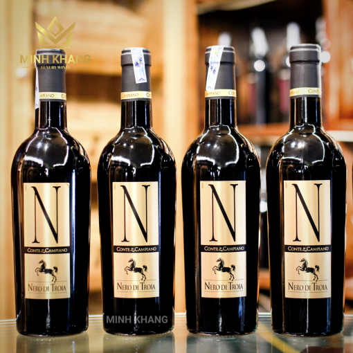 Rượu vang Ý N-Nero Di Troia – Hoa anh đào lan tỏa trong từng giọt rượu