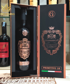 Rượu vang Ý Gianmarco Primitivo, chất vang mịn màng lan tỏa nồng nàn