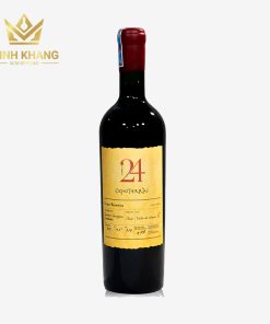 Rượu vang Chile 24 Gran Reserva Cabernet Sauvignon Carmenere sự pha trộn hương vị độc đáo