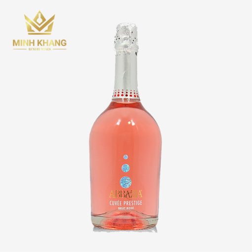 Rượu vang Ý Abbazia di San Gaudenzio Cuvée Prestige Brut Rosé dịu ngọt như hương hoa tình yêu