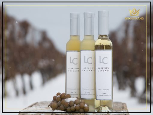 Rượu vang Canada Lakeview Cellars Gewürztraminer Icewine đầy ngọt ngào