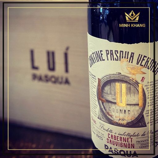 Rượu vang Ý Pasqua Lui Cabernet Sauvignon, phong cách cổ điển Italia
