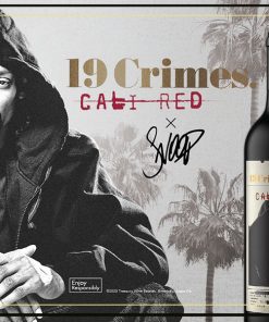 Rượu vang Mỹ 19 Crimes Snoop Cali Red, biểu tượng của sự tự do