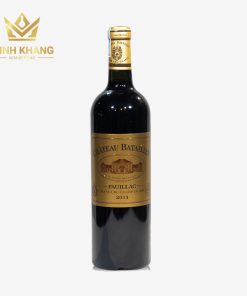 Rượu vang Pháp Chateau Batailley Pauillac Grand Cru Classé mang hương thơm nồng cháy