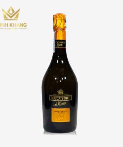 Rượu vang Ý Rocca Dei Forti Le Cuvée Prosecco Spumante Brut hương vị mạnh mẽ